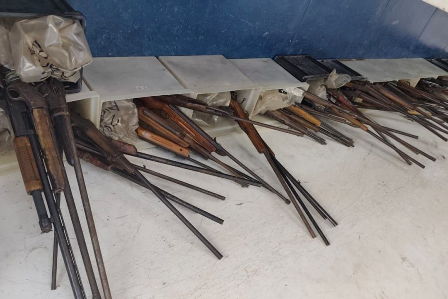 El Poder Judicial de Corrientes entregó más de 1000 armas de fuego para su destrucción