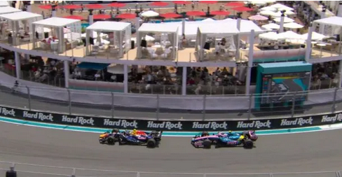 Franco Colapinto terminó 10° y se quedó sin puntos en la Sprint del GP de Miami