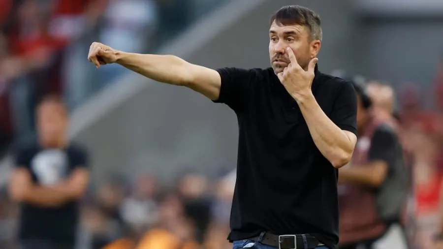 El presidente de River confirmó que Eduardo Coudet es el nuevo DT