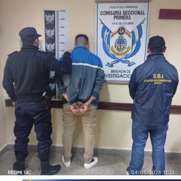 La Cruz: se entregó el presunto autor del homicidio de un productor rural