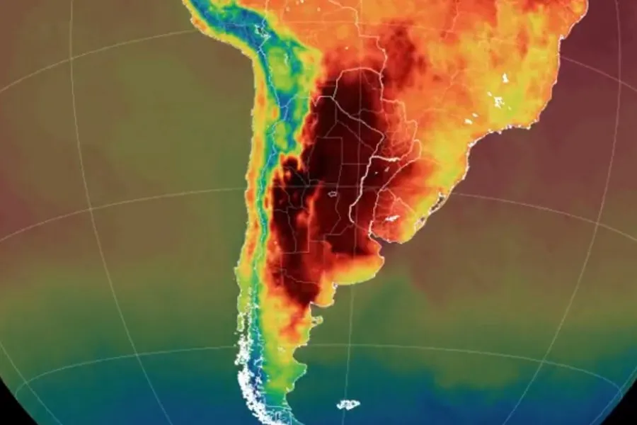 Argentina: Corrientes entera bajo de riesgo extremo de Incendios. Lluvia recién la semana entrante