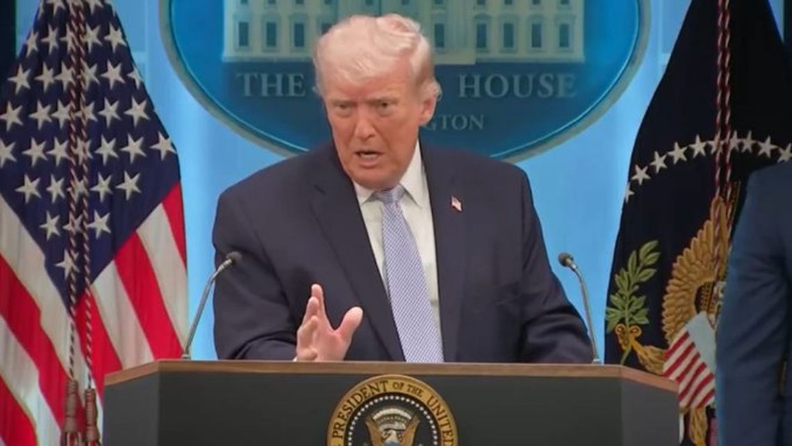 Donald Trump anunció un alto el fuego de dos semanas con Irán