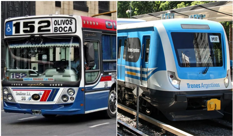 Golpe al bolsillo: fuerte aumento en trenes y colectivos nacionales