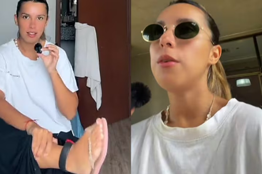 Agostina Páez difundió imágenes de su detención en Brasil y confesó su calvario