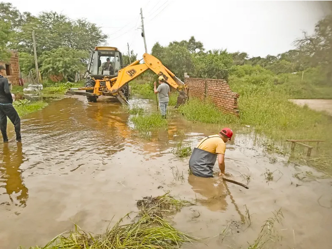 Martes y miércoles con lluvias abundantes en la región