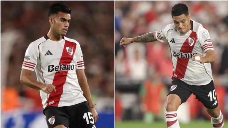 Se confirmaron las lesiones de Vera y Quintero en River: se perderán el Superclásico