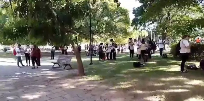 Amenaza de bomba en Goya: evacuaron un colegio y suspendieron las clases