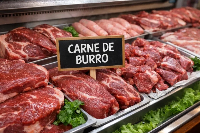En medio de las polémicas, aseguran que "la carne de burro es muy buena, de muy buen sabor y muy bue