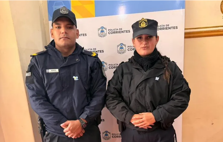 Milagro en la Iglesia Santa Rita: policías le salvaron la vida a una anciana con maniobras de RCP