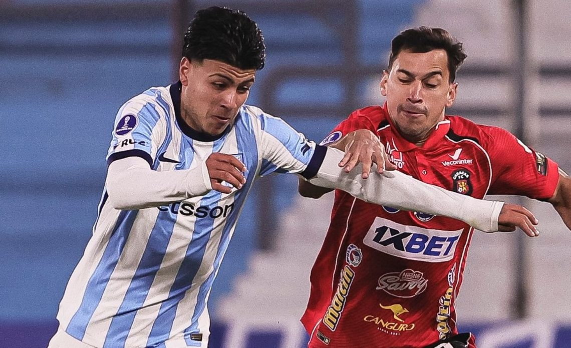 Papelón de Racing: empató con Caracas y quedó afuera de la Sudamericana en fase de grupos