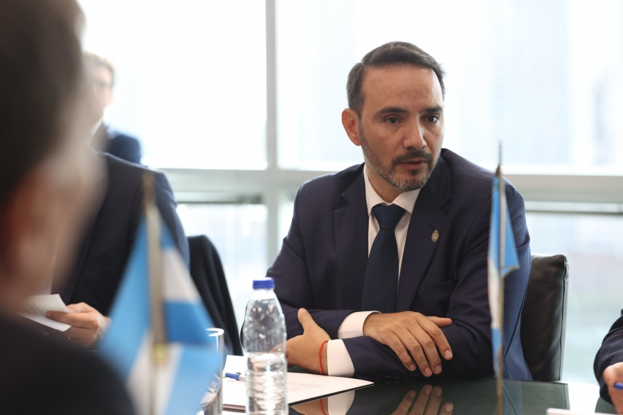 Reunión con Santilli: "Planteamos la necesidad de un gasoducto"