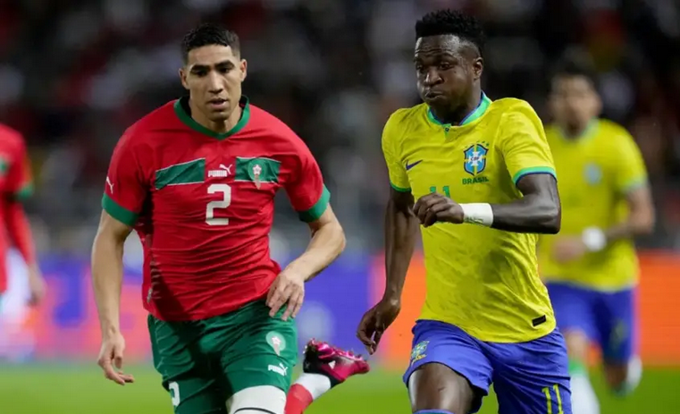 Debuta Brasil en un atractivo partido frente a Marruecos