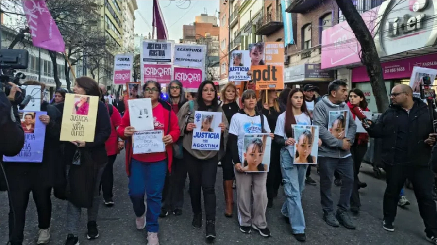 Nueva marcha en Córdoba por Agostina Vega: la familia pidió que caigan "todos los culpables"