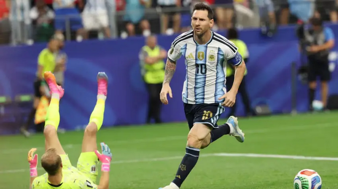 Messi se convirtió en el máximo goleador de los Mundiales tras su gol a Austria