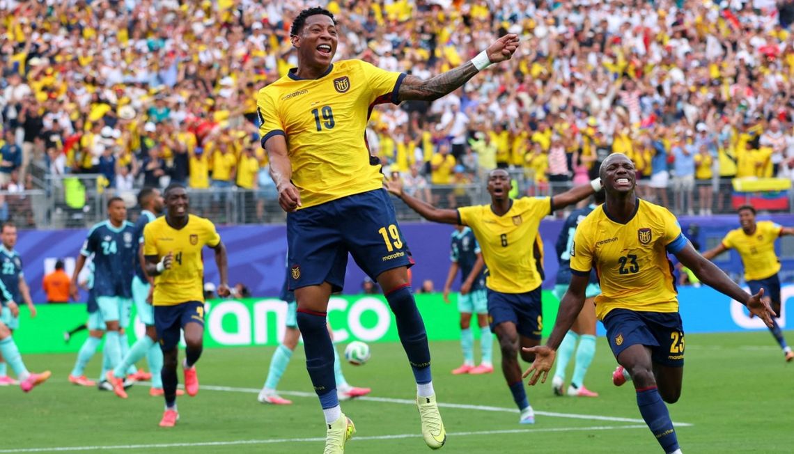 Mundial 2026: Ecuador le ganó 2-1 a Alemania y se clasificó a los dieciseisavos de final