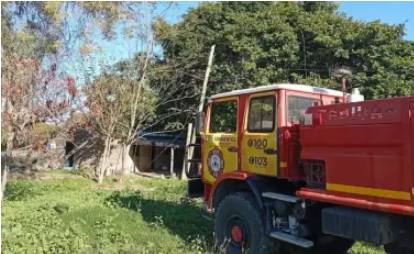 Tragedia en el interior de Corrientes: un hombre murió calcinado al incendiarse su vivienda