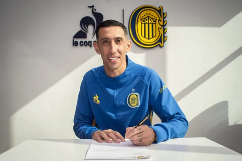 Ángel Di María renovó con Rosario Central y va por el sueño de la Copa Libertadores