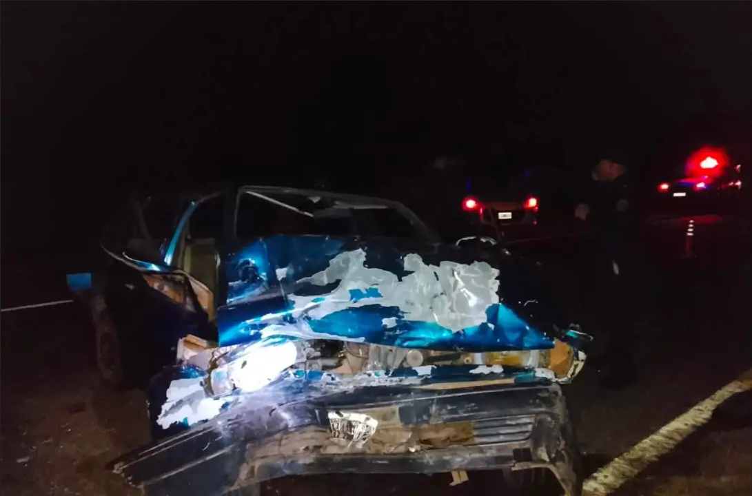 Trágico accidente sobre la Ruta Nacional N° 118: una persona fallecida y siete heridos