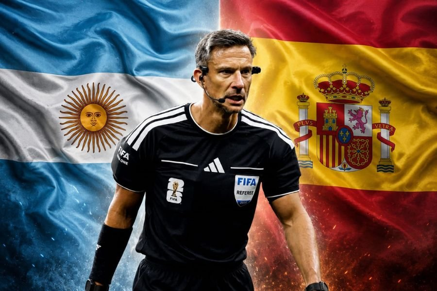 Slavko Vincic será el árbitro que dirigirá la final entre Argentina y España