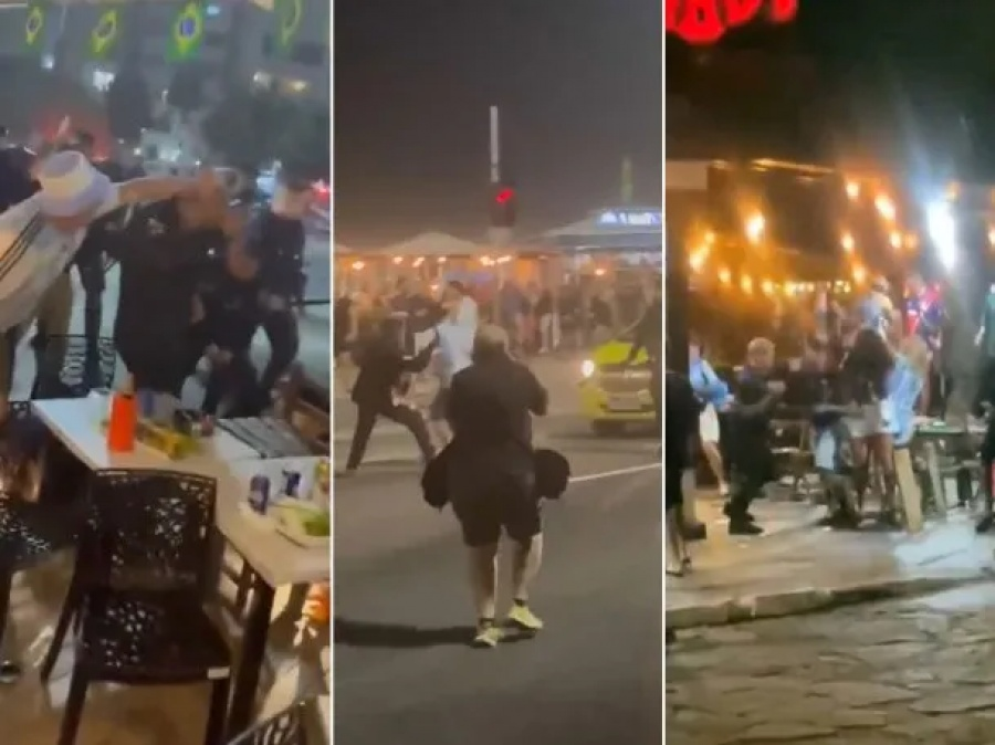 Batalla campal entre argentinos y brasileños en Río de Janeiro