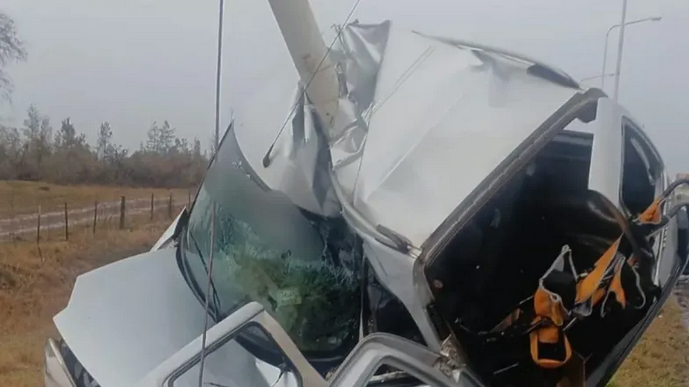 Un muerto y dos heridos tras el despiste de un vehículo en la Ruta Nacional 12