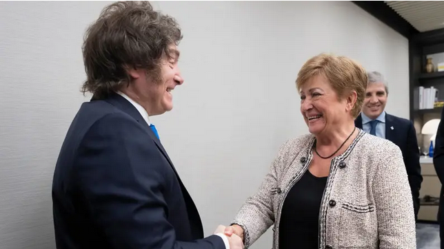 FMI: Georgieva llega a Argentina el lunes, se reunirá con Milei e irá a Vaca Muerta