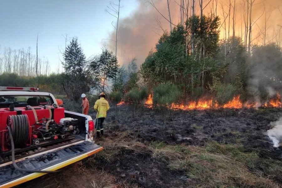 Gran parte de Corrientes bajo riesgo extremo y alto de incendios