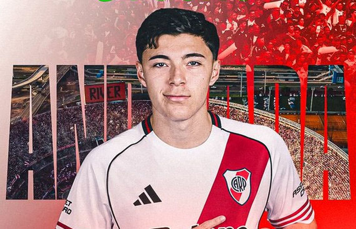 Tobías Andrada se convirtió en el nuevo refuerzo de River