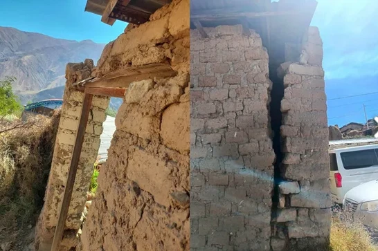 Un terremoto de 7,2 de intensidad hizo temblar a Perú y causó destrozos en la región de Ayacucho