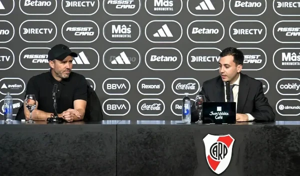 River anunció la salida del "Chacho" Coudet como Director Técnico de River