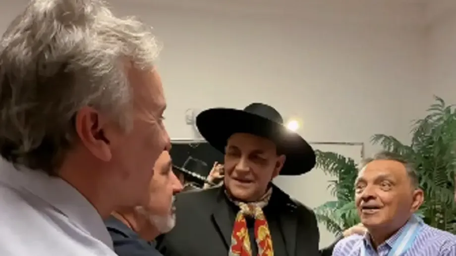 Los Alonsitos y el Chaqueño Palavecino compartieron un emotivo encuentro con Mario Bofill