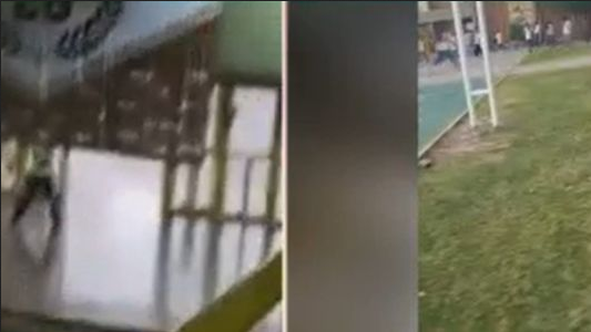 Conmoción en Santa Fe: los videos del ataque en la escuela y las corridas de los chicos tras los dis