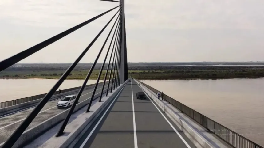 Qué dijo Adorni en su informe sobre el segundo puente Chaco-Corrientes