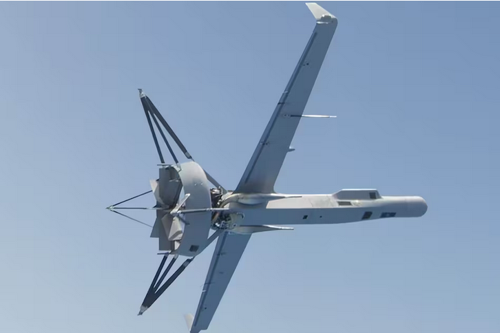 Los drones tácticos V-BAT de Estados Unidos podrán explorar enormes superficies marítimas en tiempos reducidos. Foto: Shield AI