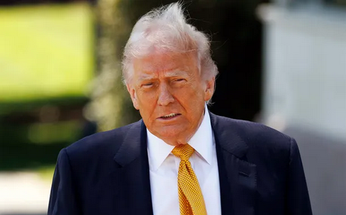 Donald Trump en la Casa Blanca.