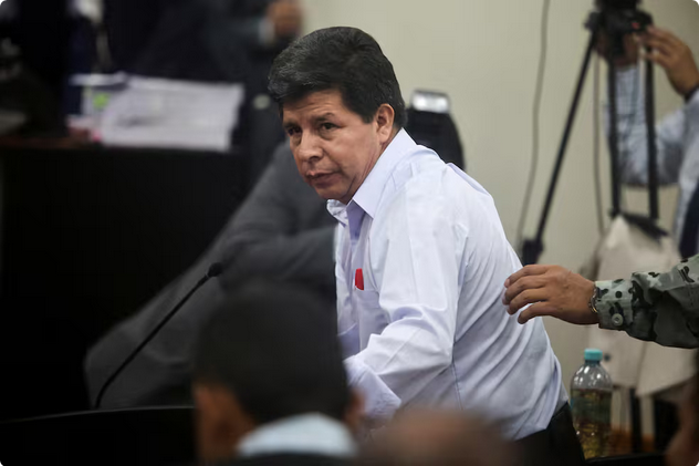 Pedro Castillo, uno de los cuatro expresidentes peruanos condenados. Foto: REUTERS