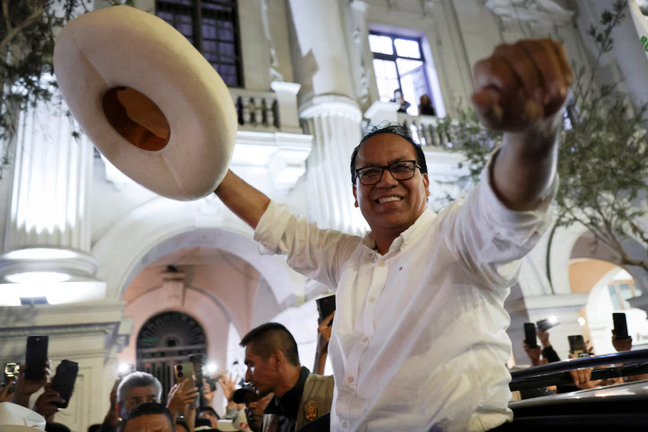 El candidato izquierdista Roberto Sanchez (Foto: REUTERS/Stifs Paucca)