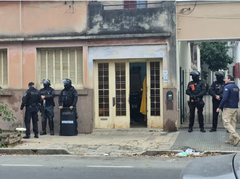 La casa de Claudio Barrelier en la calle Del Campillo 878, ciudad de Córdoba