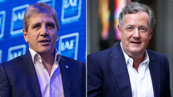 Caputo no se privó de responder con dureza a Piers Morgan, un periodista inglés