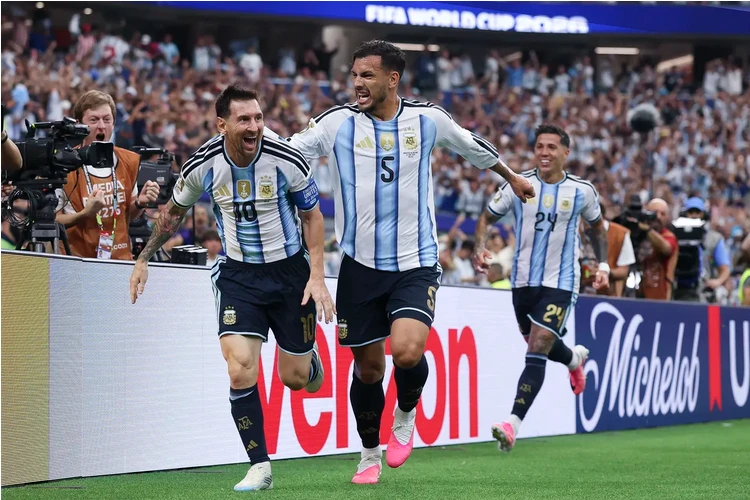 El apoyo de la Selección Argentina a Lionel Messi por el fallecimiento de su padre, Jorge.